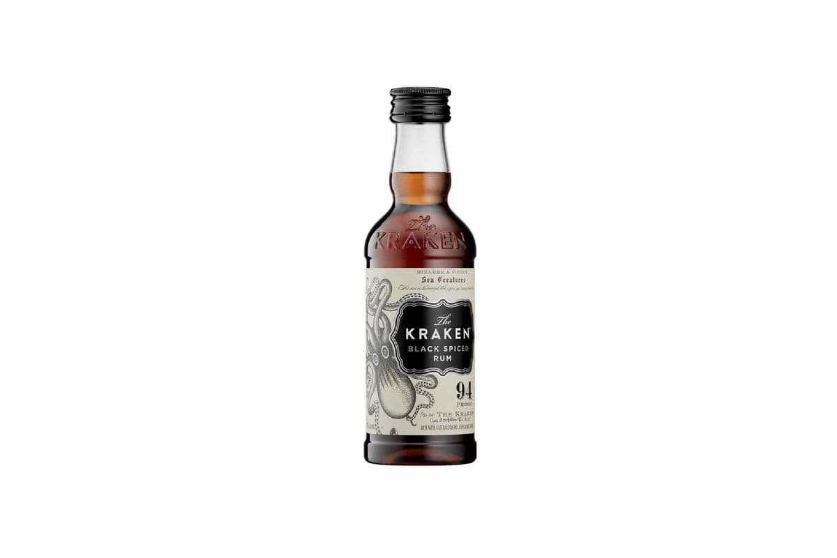 The Kraken Black Spiced Rum-50ml (1 x 50ml)