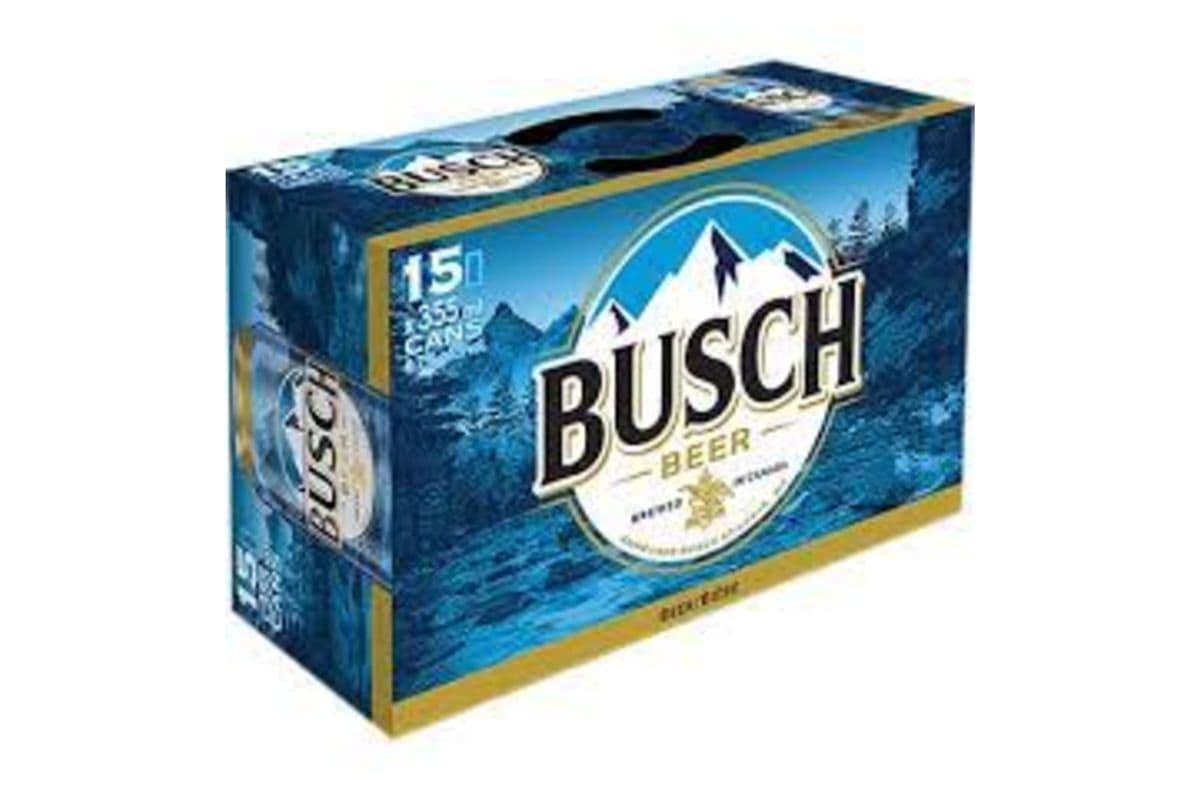 BUSCH 15 CANS (15 x 355 ml Cans)