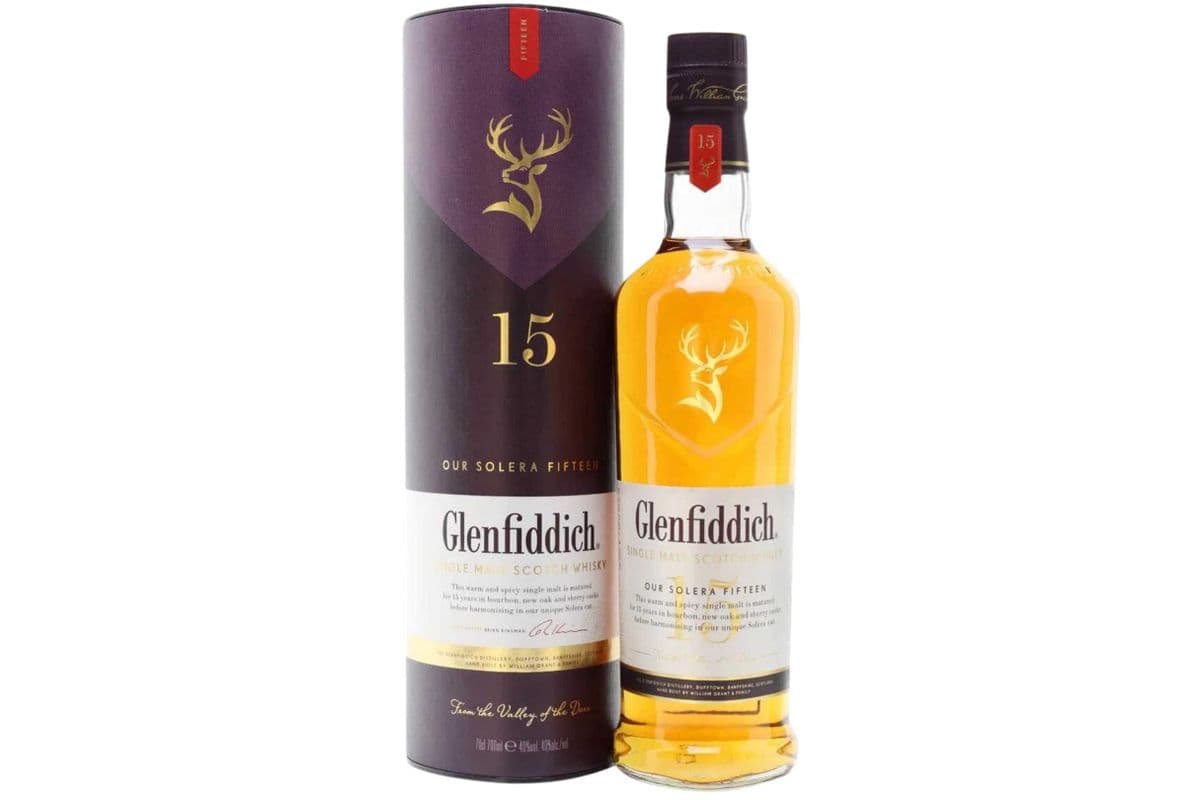 Glenfiddich 15 Year Old (750 ml) *Speyside Single Malt Scotch* (1 x 750ML)