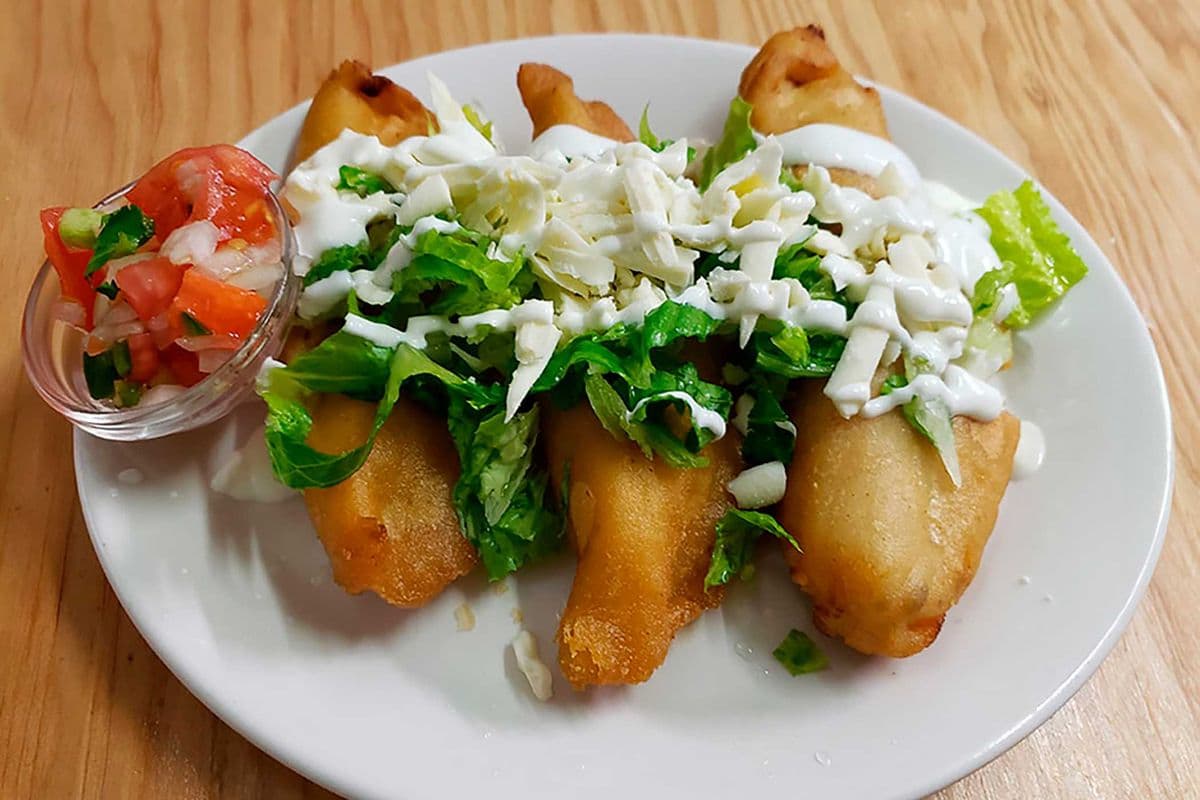 * 3 Veggie Empanadas