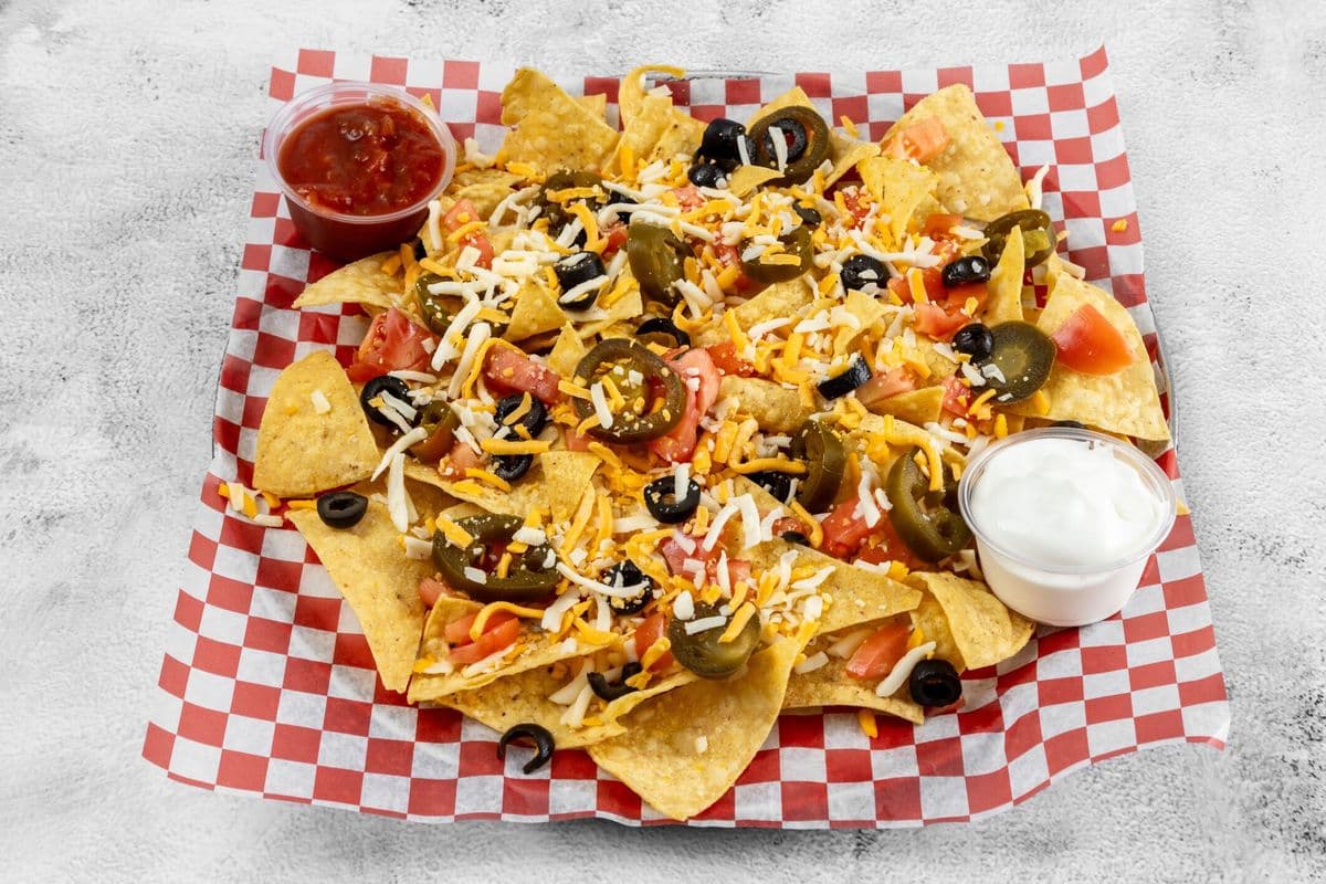 GROUND BEEF NACHOS