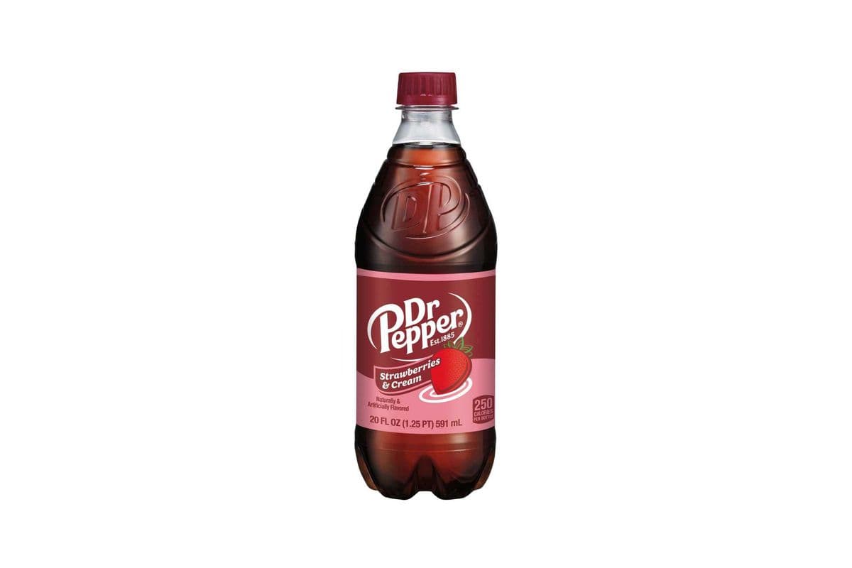 Dr Pepper Strawberry & Cream Btl 591ml-US