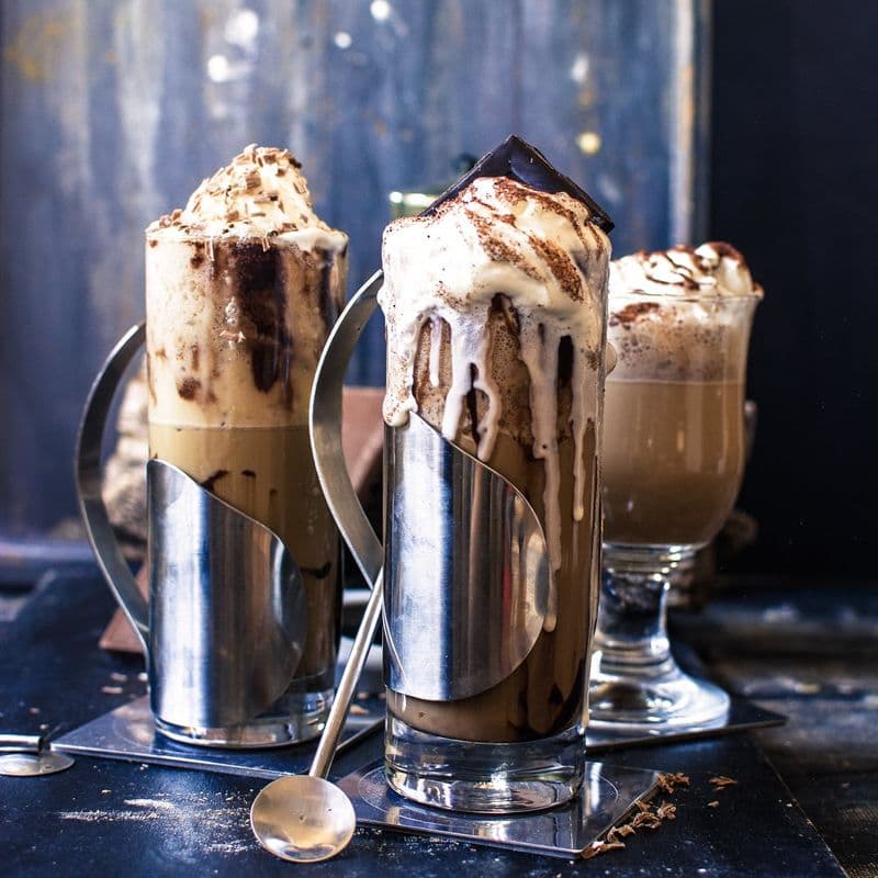 Cold Coffee with Vanilla Ice cream