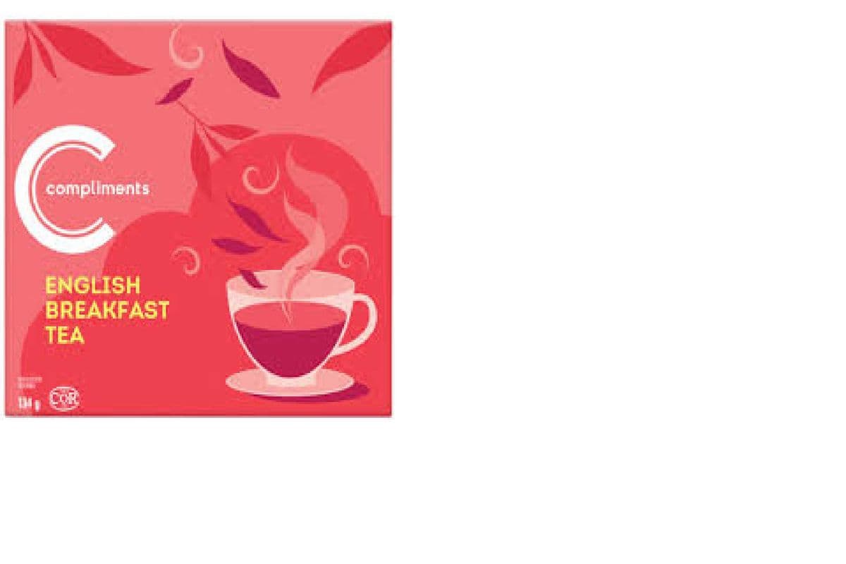 Compliments English Breakfast Tea 48 EA