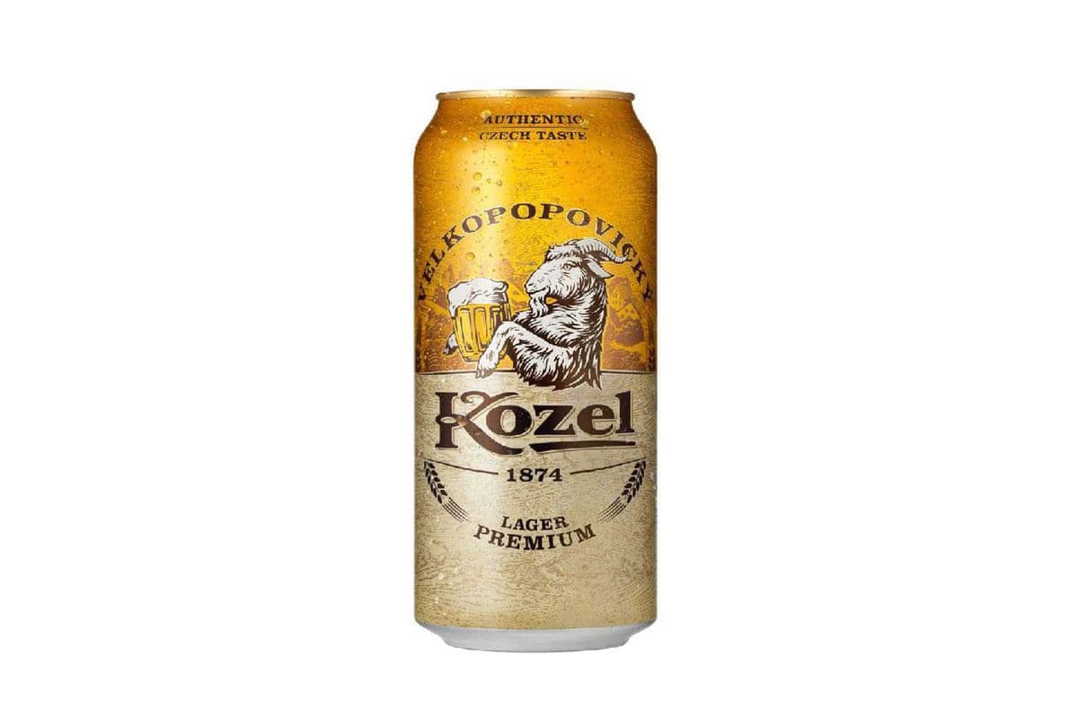 Kozel Premium Lager (1 x 500 ml Can)