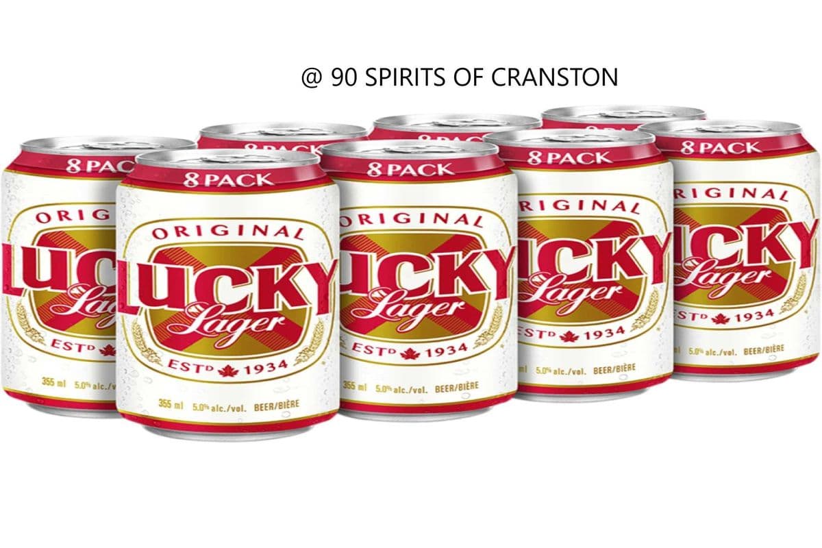 LUCKY LAGER 8 CANS (1 x 8x355ML)
