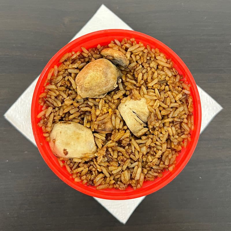 RIZ FRIT AUX CHAMPIGNONS