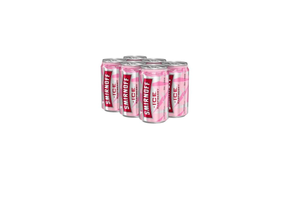 Smirnoff Ice Raspberry (6 Cans) (6 x 355 ML)