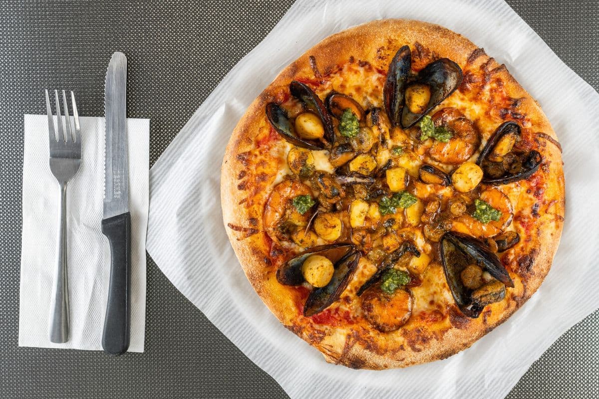 12'' Pizzas - Fruits de mer