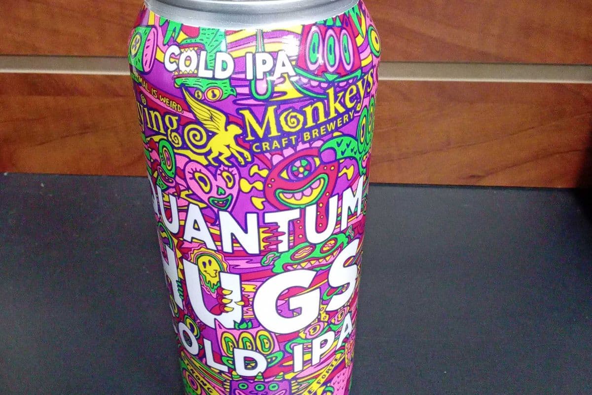 Flying monkey Quantum hugs cold IPA (1 x 473)