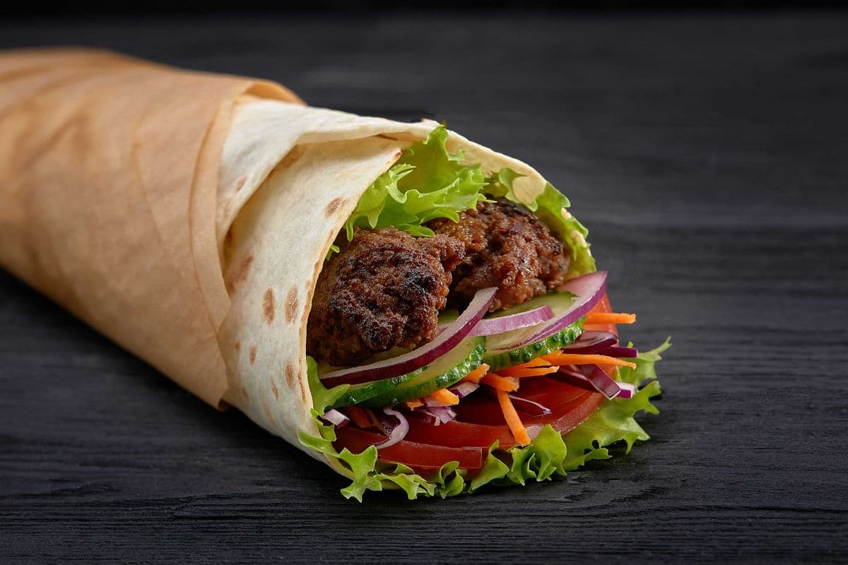 Beef Kofta Wrap