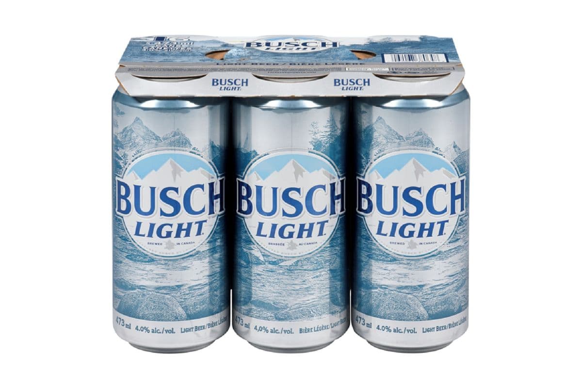 Busch Light 6x473ml (6 x 473 ml)