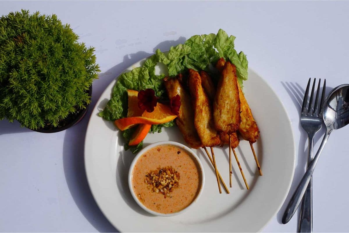 2. Chicken Satay (Four Pieces)
