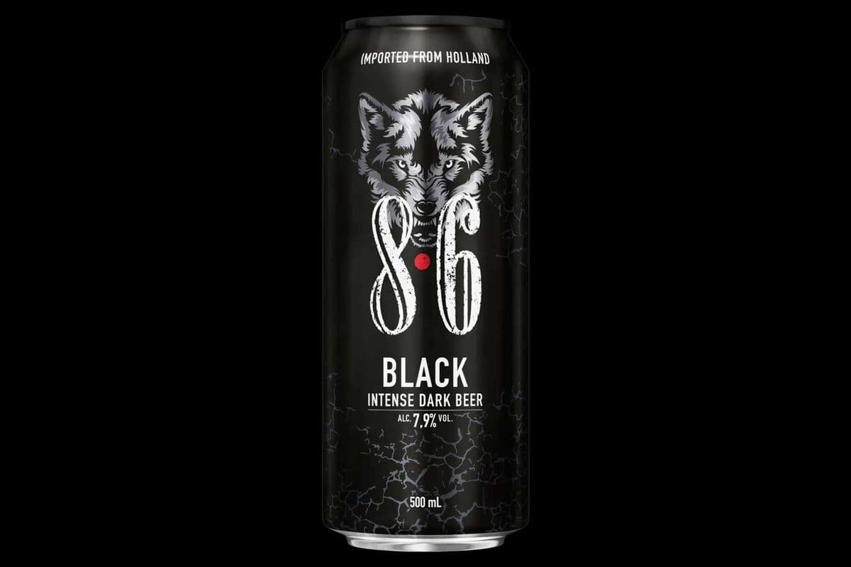 BAVARIA 86 BLACK (1 x 500ML CAN) (1 x 500ML)