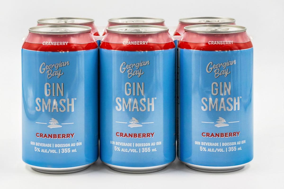 Georgian Bay Cranberry Gin Smash (6 pcs) (6 x 355ml)