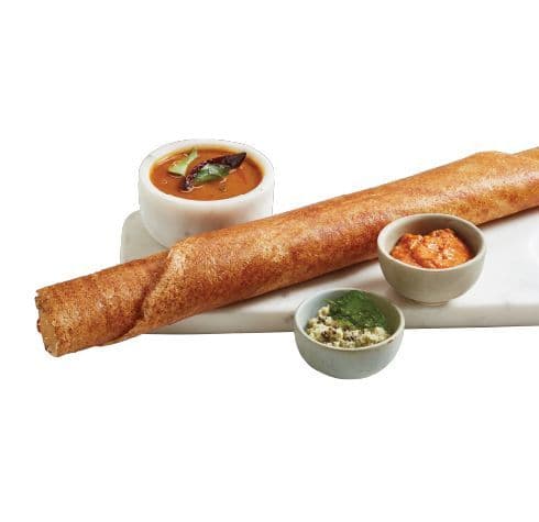Masala Dosa with Sambar