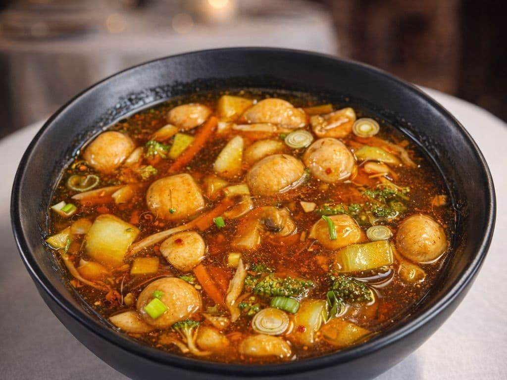 Hot & Sour Chicken soup