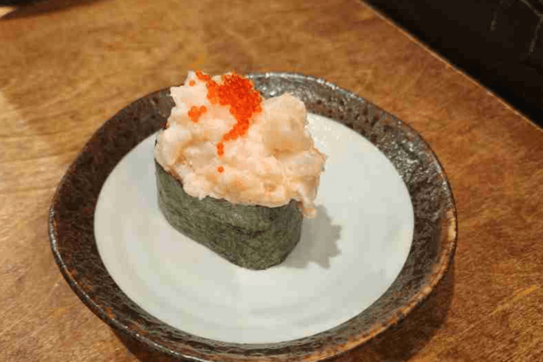 Chopped Scallop Nigiri