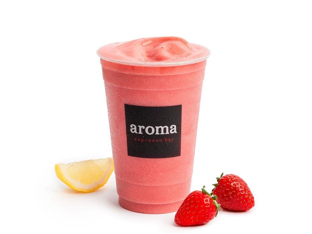 Strawberry Sorbet Smoothie