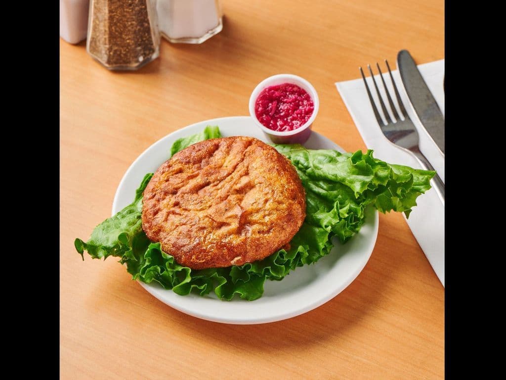 Salmon Patty Appetizer