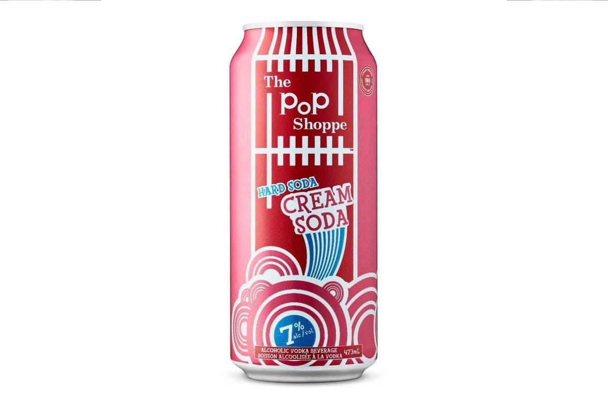 Pop Shoppe Hard Cream Soda (1 x 473 ml)