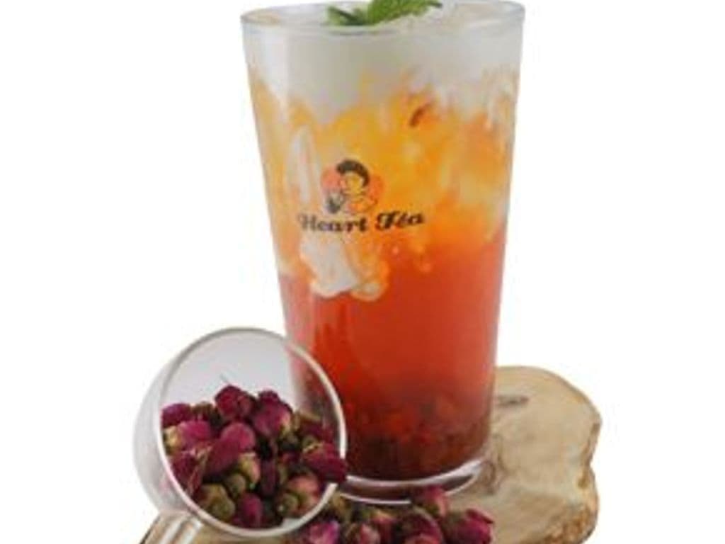 M03. Rose Black Tea Macchiato 玫瑰红茶奶盖