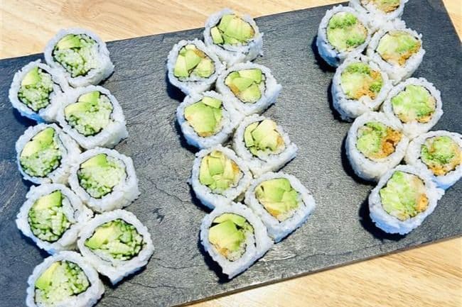 102. Roll Combo Three (Vegetarian)