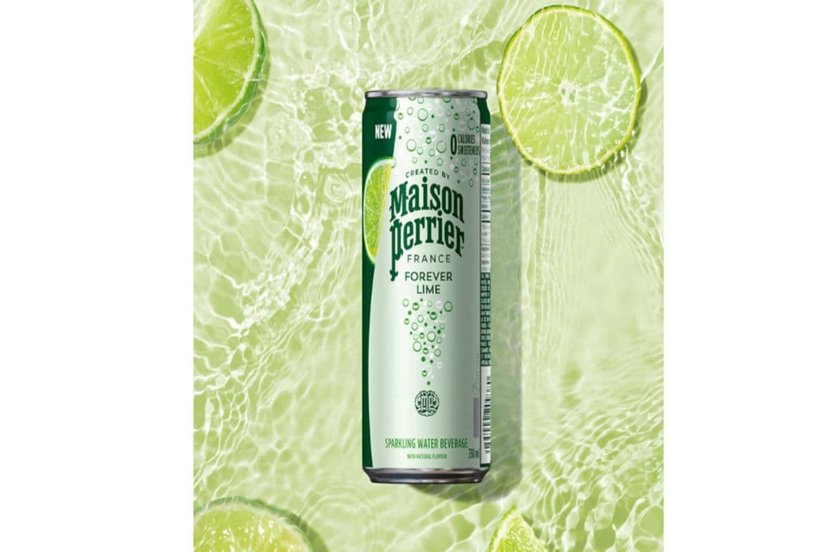 Perrier Lime Sparkling water (330 ml)