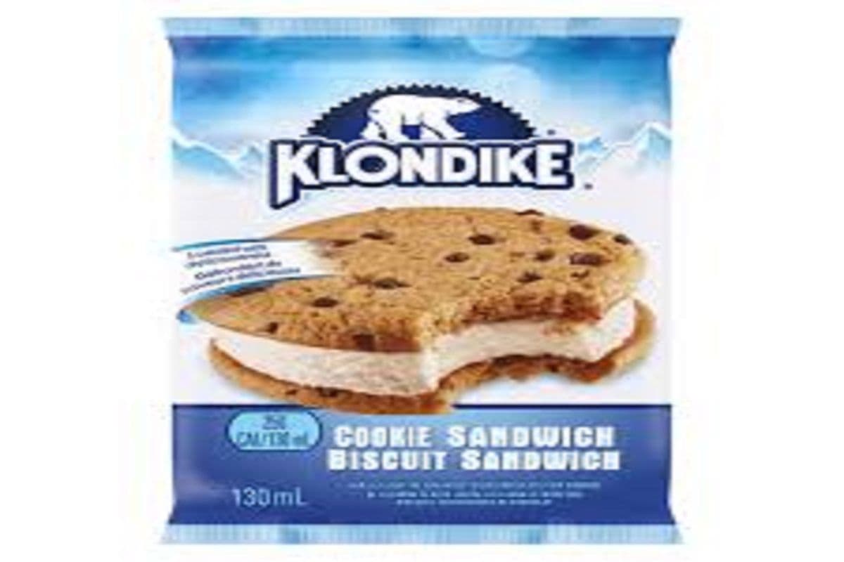 Klondike Cookie Sandwich Ice Cream