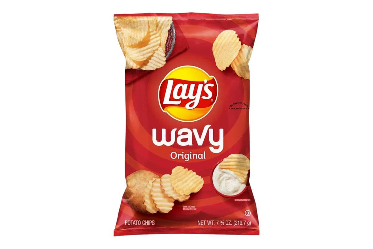 Lays Wavy Original (235gm) (280 Cal)