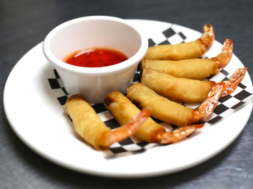 5. DEEP FRIED SHRIMP WRAPS