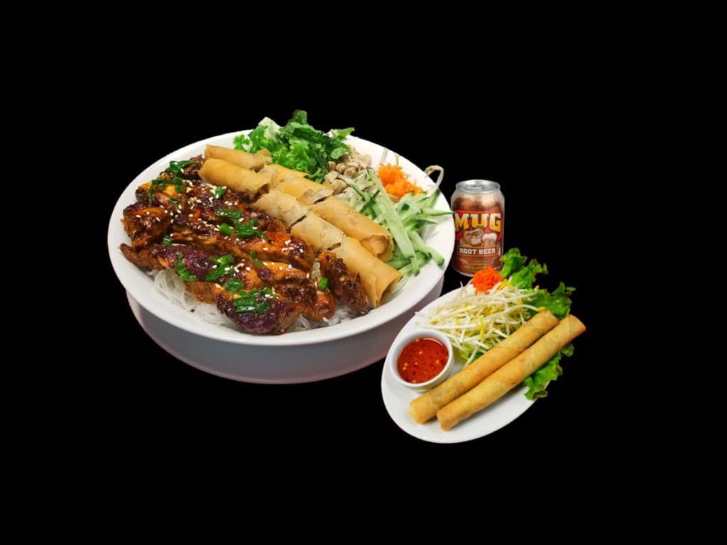 Combo 9. Deluxe Grilled Chicken and Pork Vermicelli