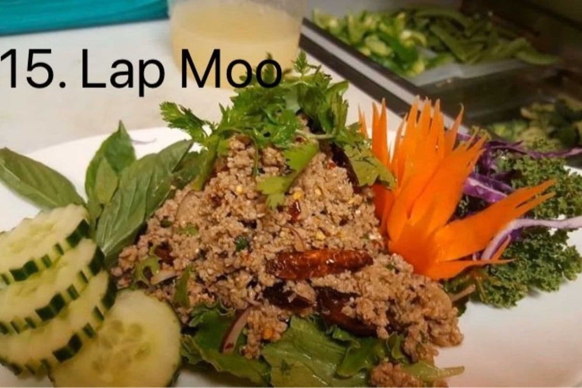 15. Lap Moo Salad