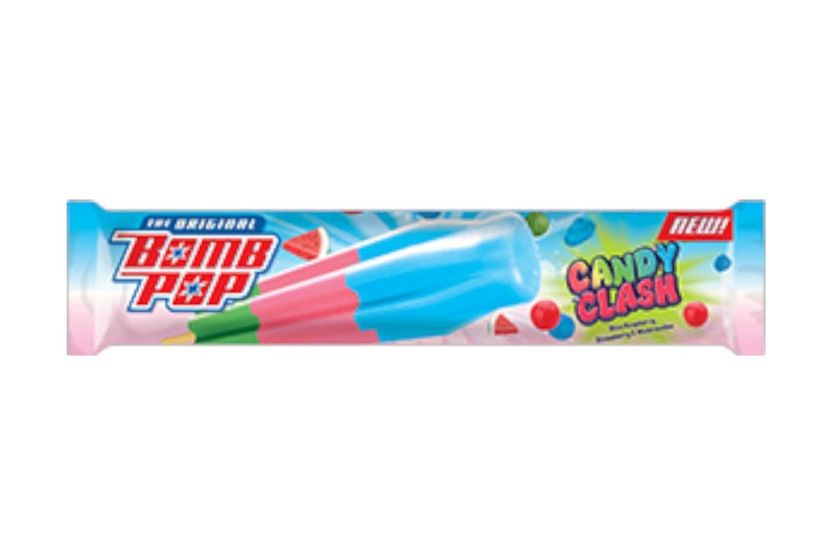 Bomb Pop Candy Clash (120gm) (100 Cal)