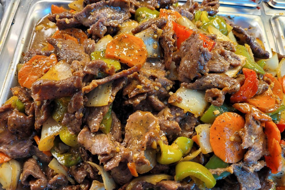 Balck Pepper Beef (8 people)