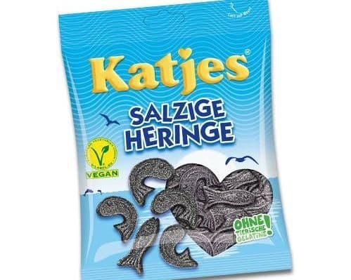 KATJES SALZIGE HERRING LICORIC 200G