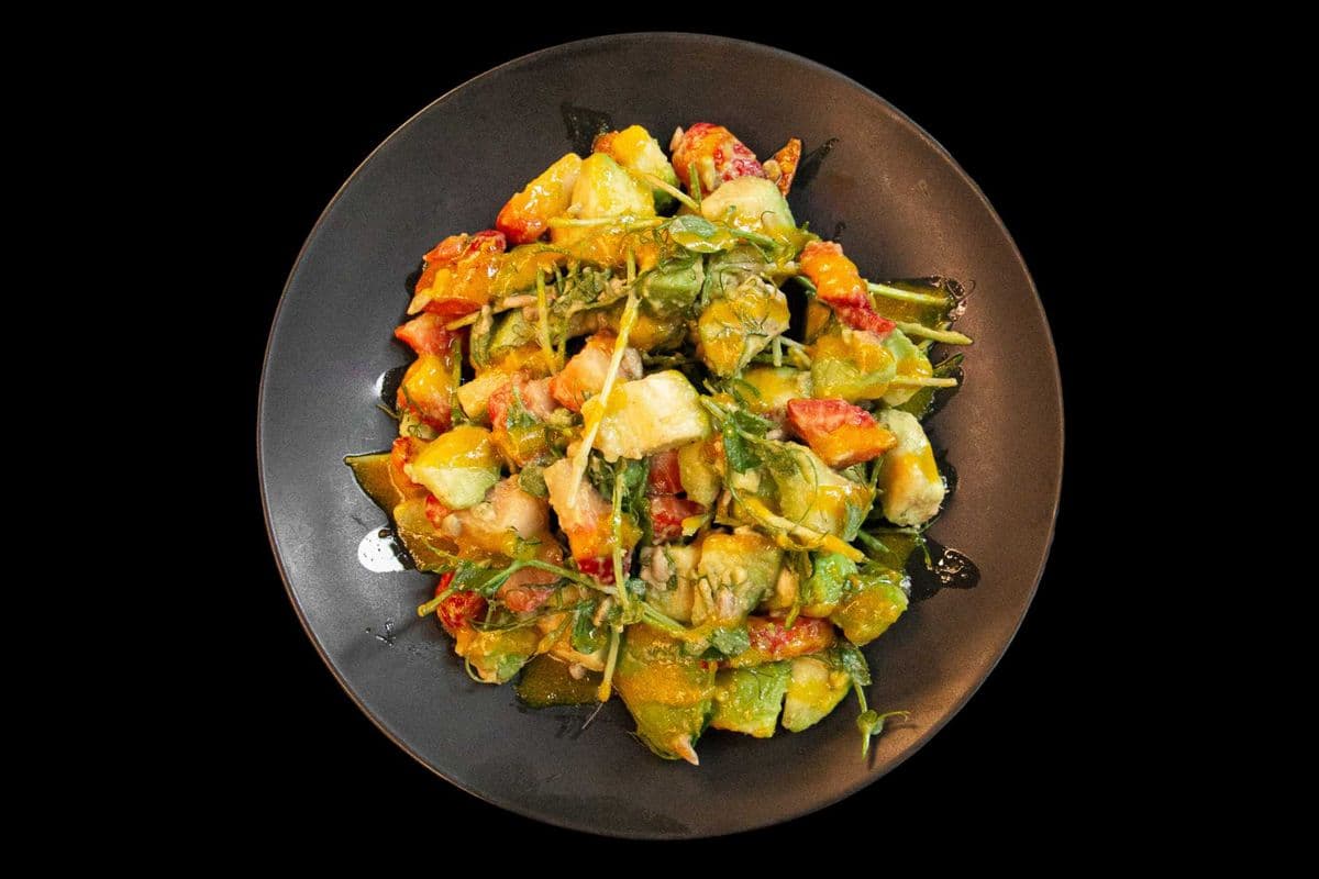 Avocado + Strawberry Salad