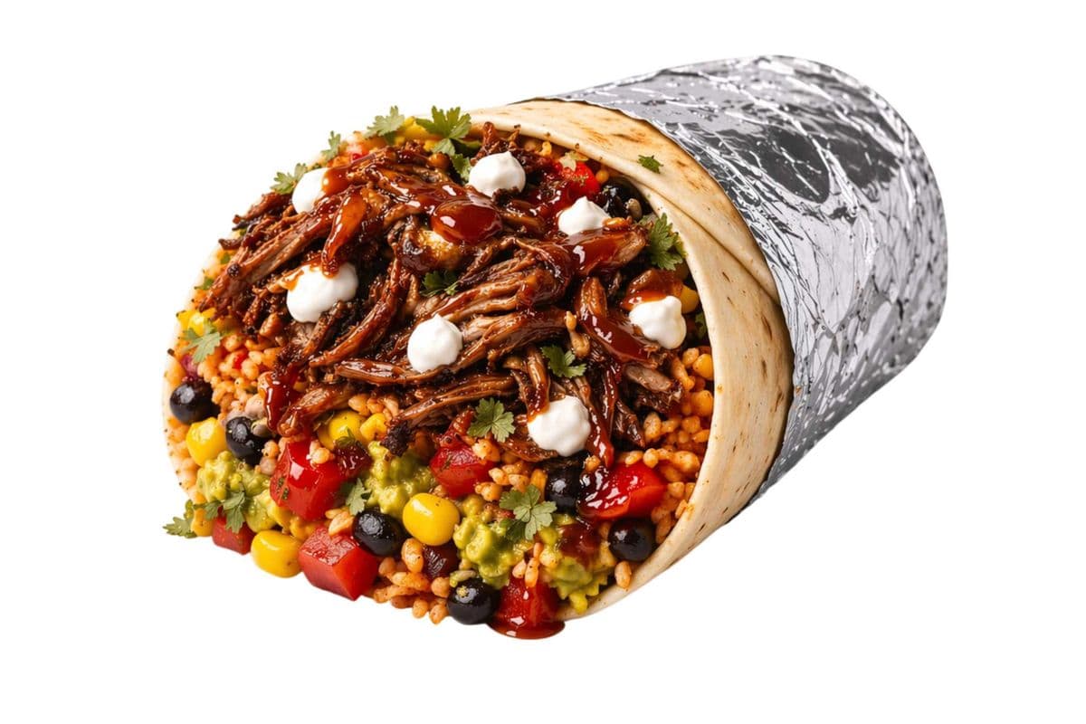 Barbacoa (Pulled Beef) Burrito