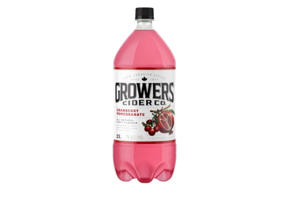 Growers Cider Cranberry Pomegranate (2 L) (1 x 2 litre)