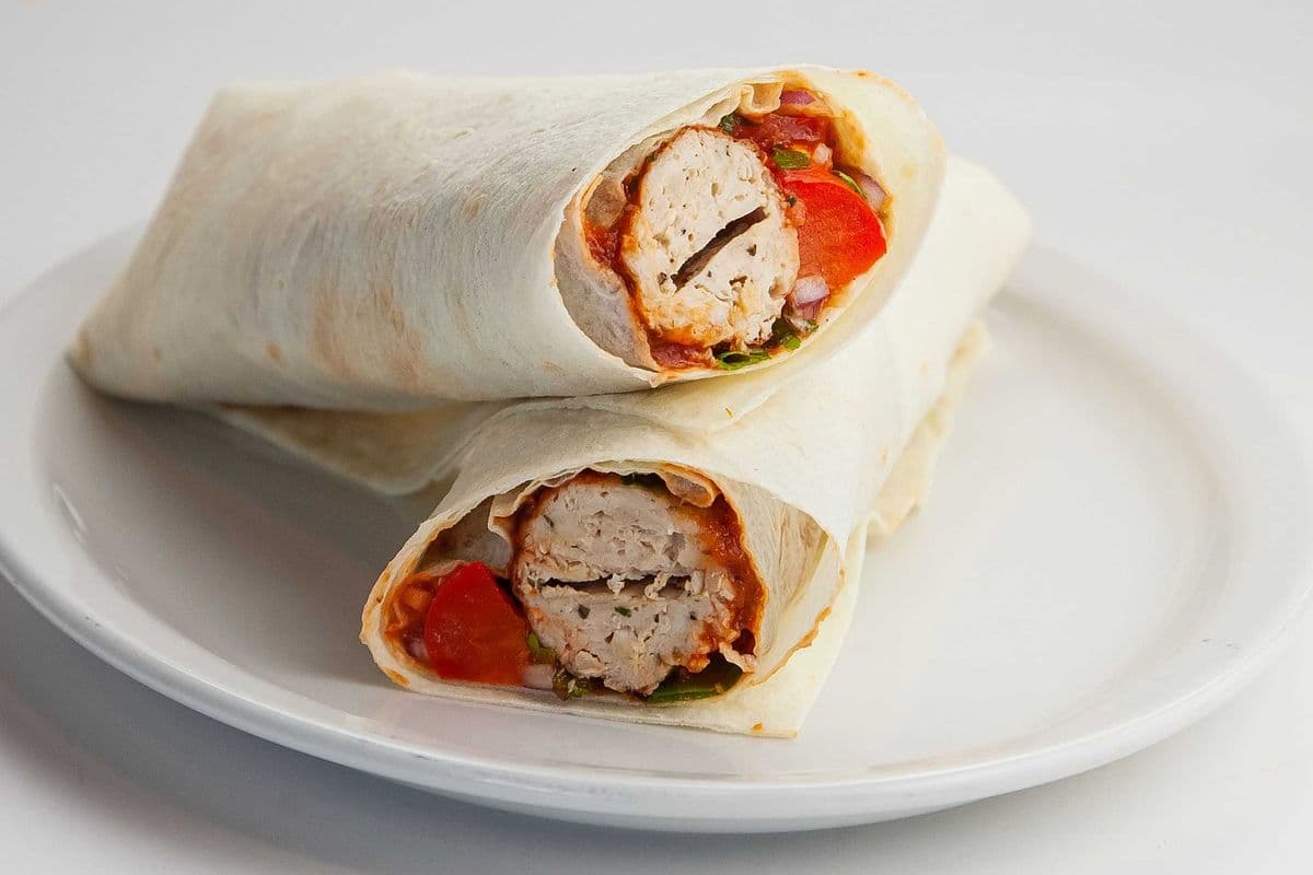 Chicken Lula Lavash Wrap