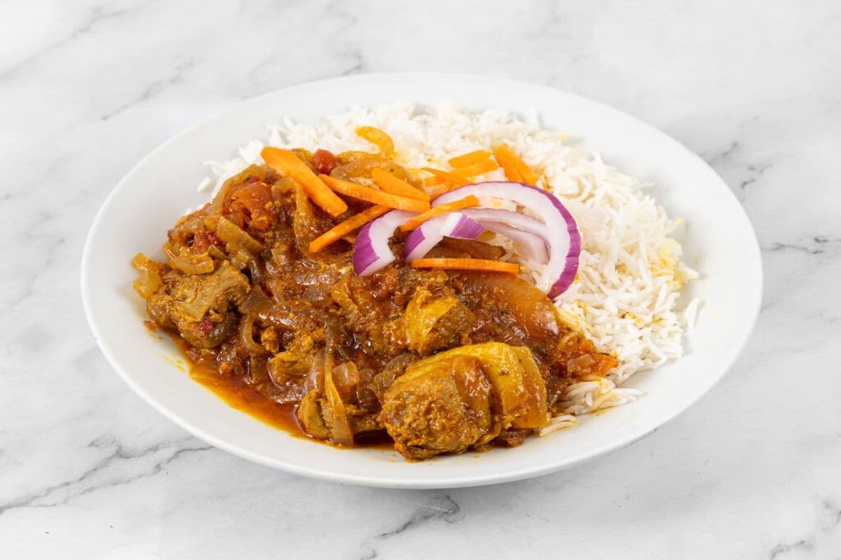 4. Spicy Pork Curry Bowl