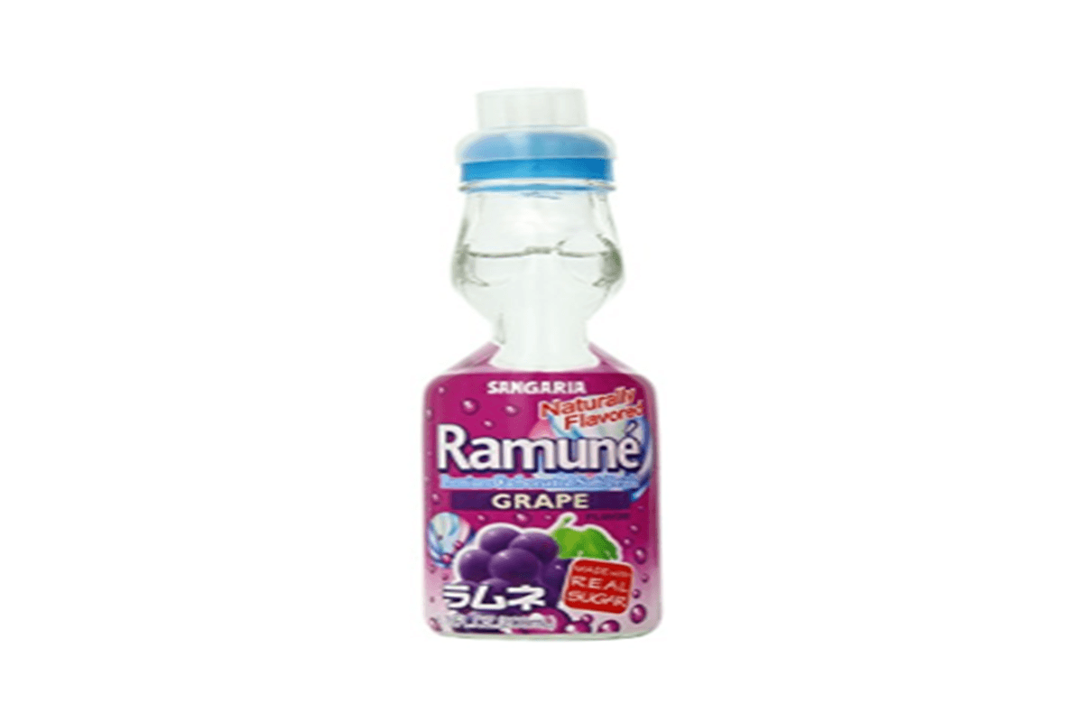 Grape flavor Ramune Drink (200ml)