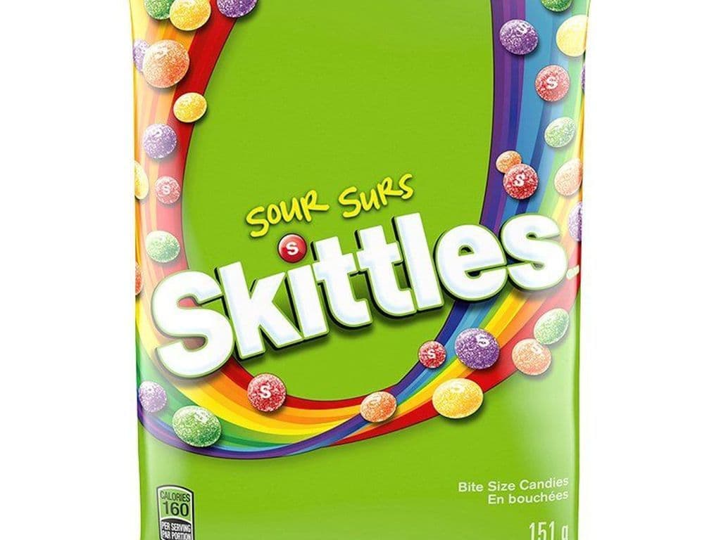 SKITTLES SOUR CANDIES 151G