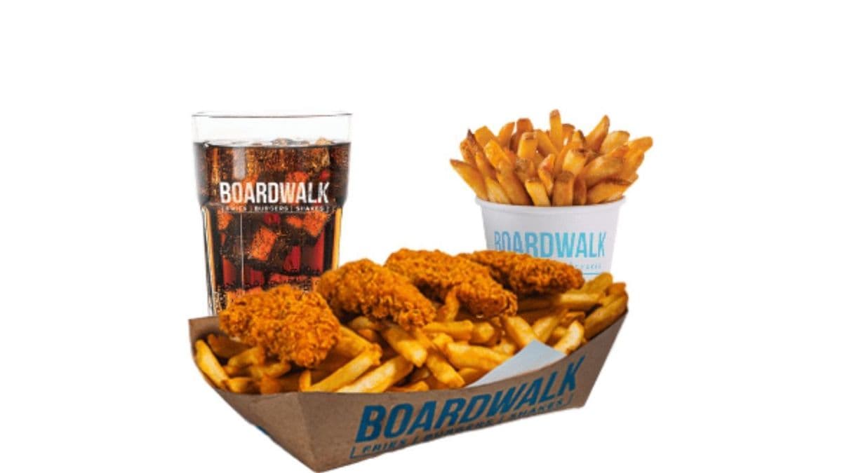 Chicken Tenders Platter Combo w/ Drink
