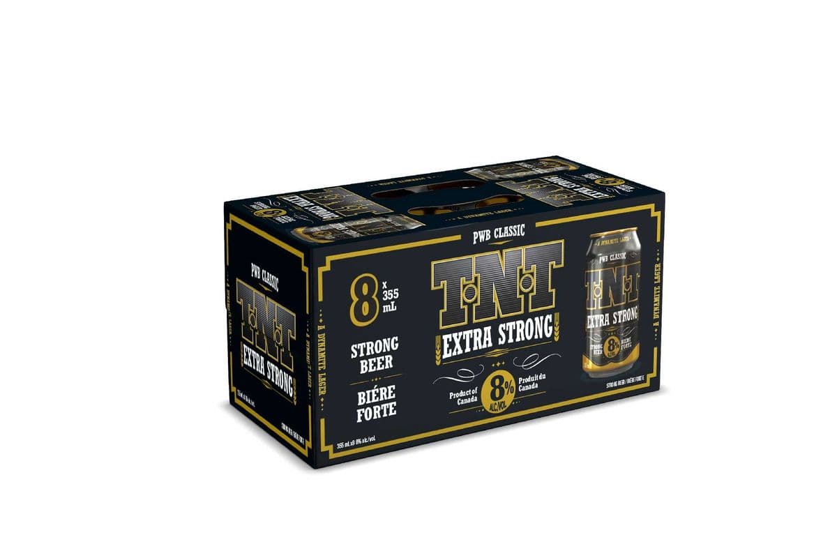 TNT Extra Strong Beer (8 x 355m)