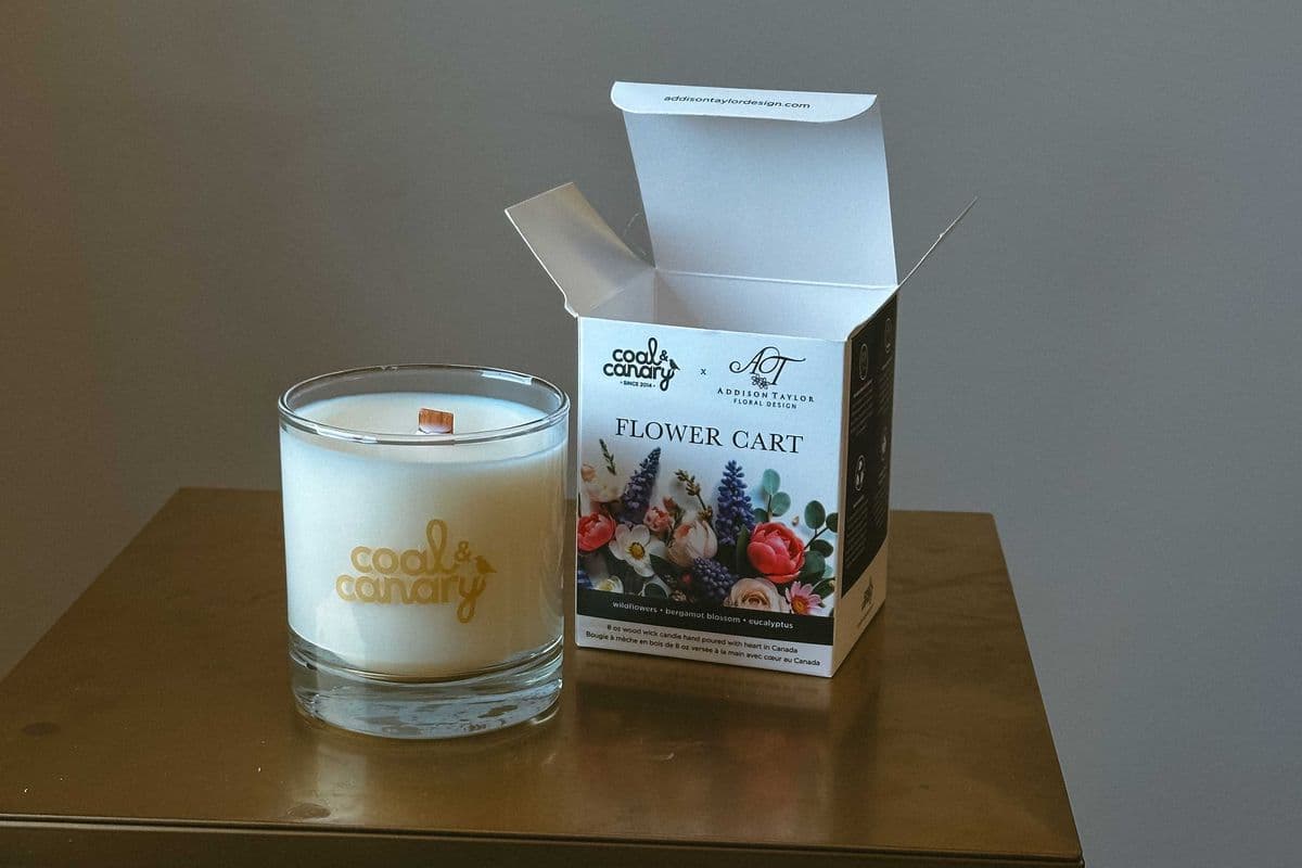 Coal & Canary Candle Designed by Addison Taylor