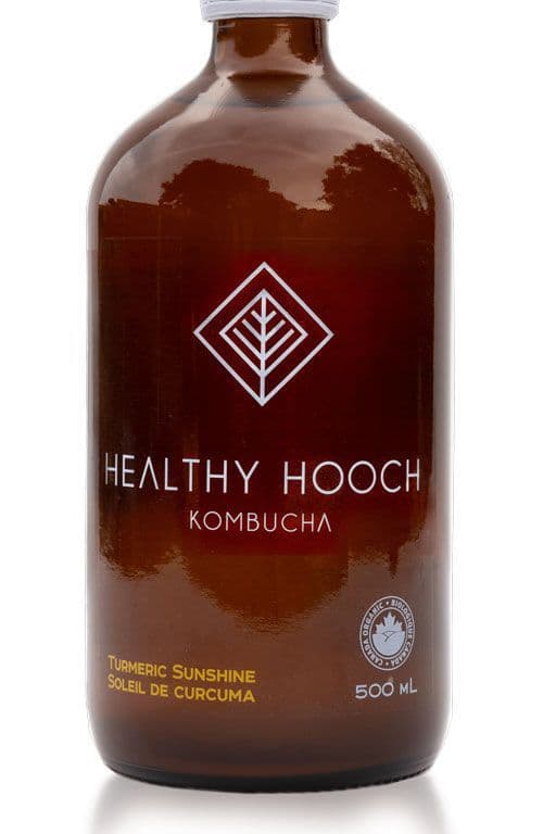 Healthy Hooch Kombucha Turmeric Sunshine 500ml