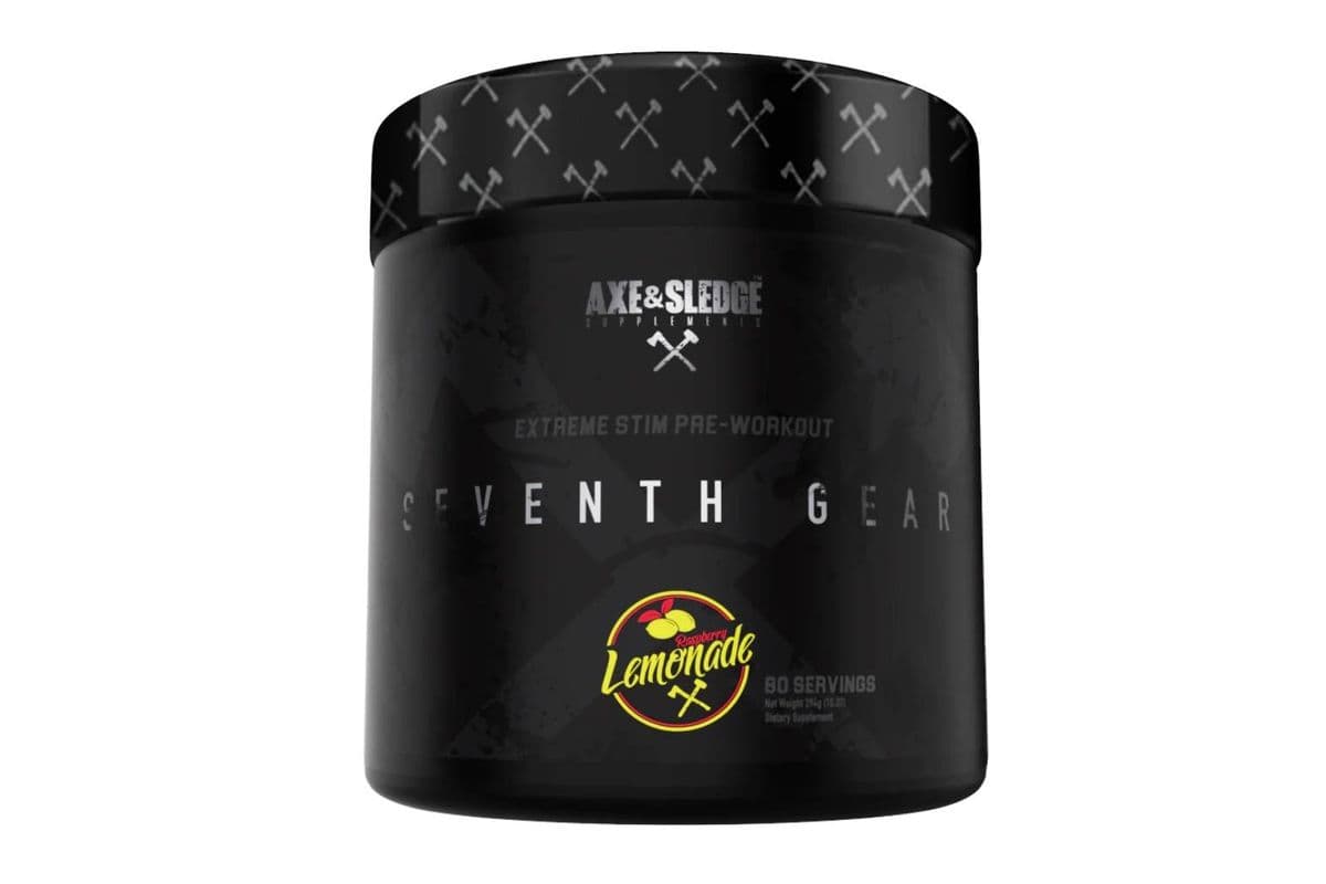 Axe and Sledge Seventh Gear Raspberry Lemonade Powder Mix (294 g)