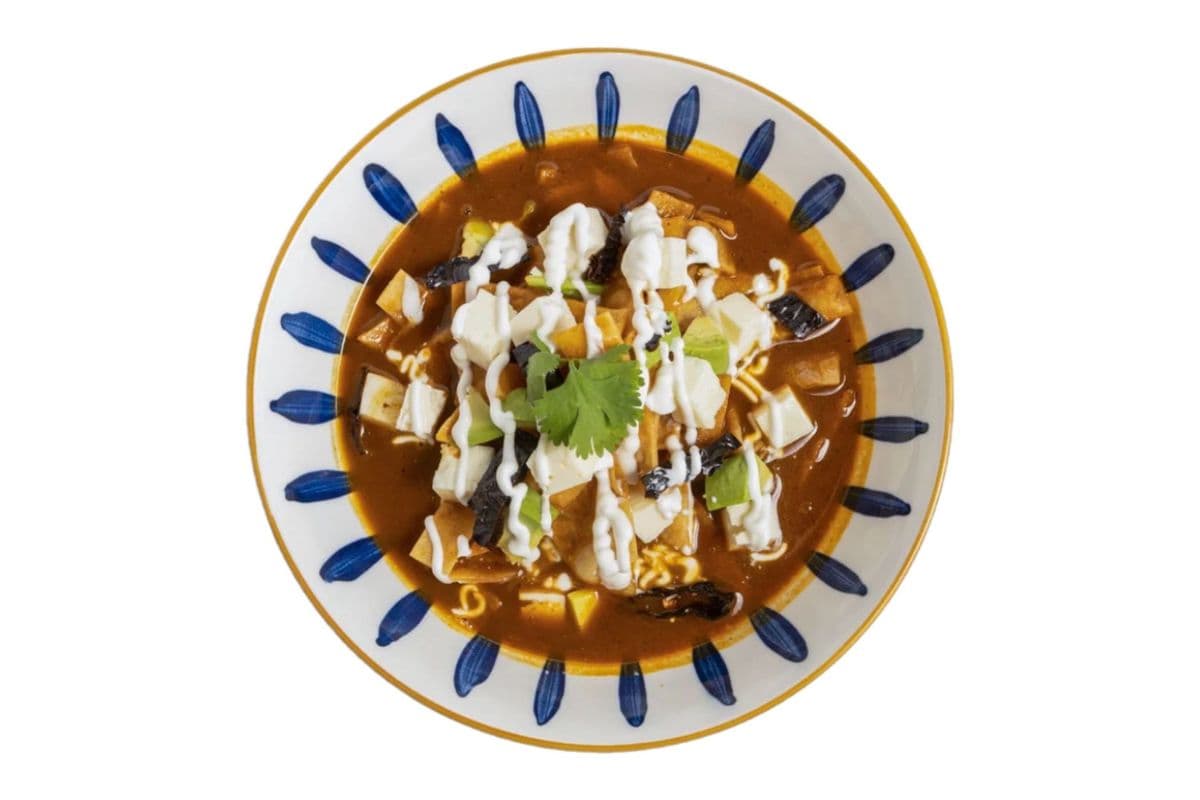 Sopa de tortillas large size