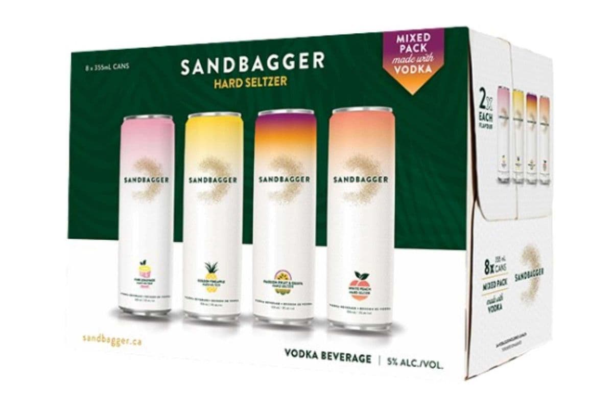 SANDBAGGER VODKA MIXER (8 PACK ) (8 x 355ML CAN)